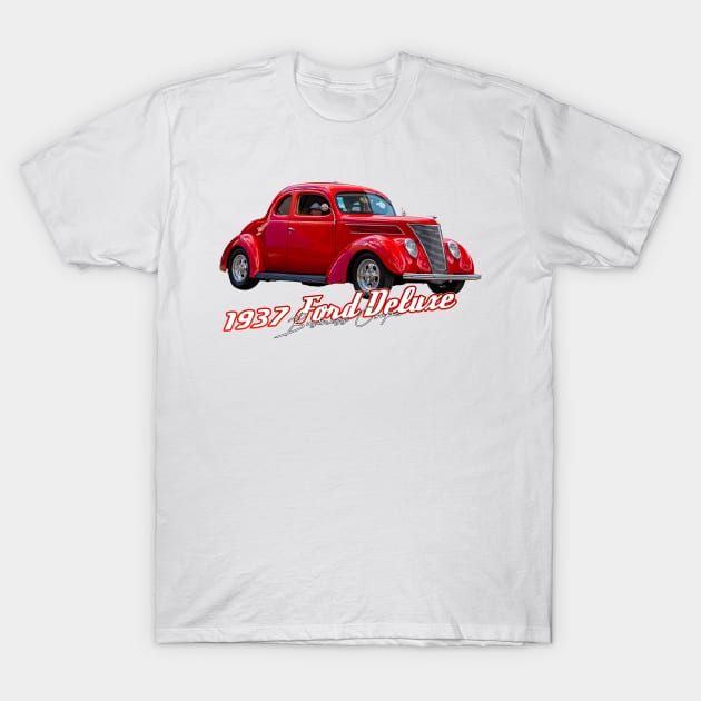 1937 Ford Deluxe Business Coupe T-Shirt by Gestalt Imagery